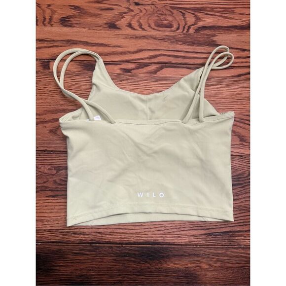 Wilo Melbourne Australia ribbed long line sports bra size S - Picture 2 of 5